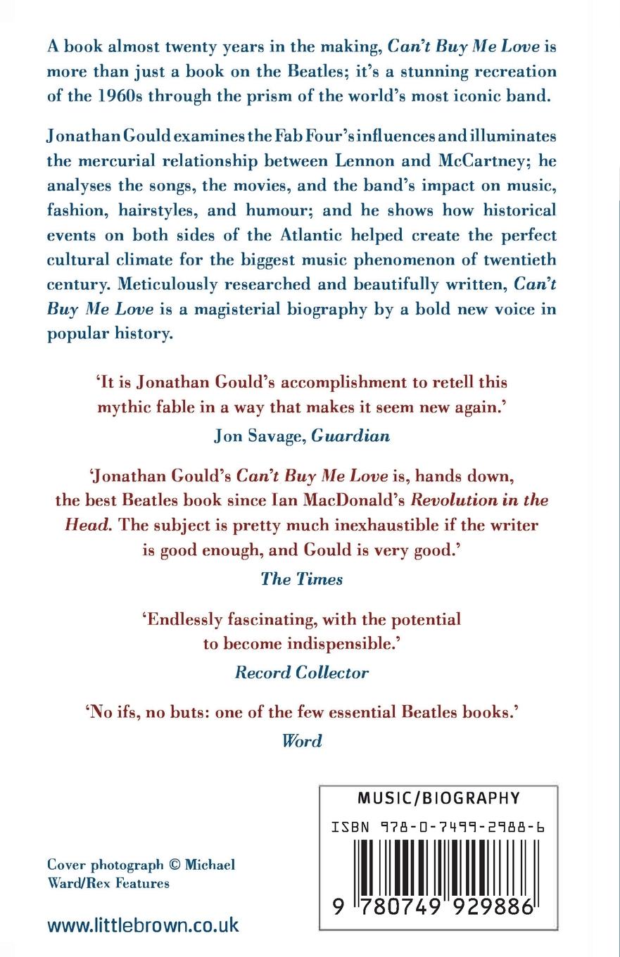 Rückseitencover Can't Buy Me Love