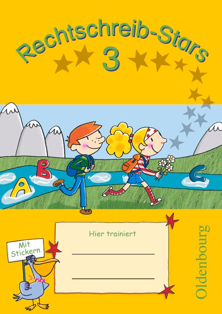 Vorderes Coverbild Rechtschreib-Stars 3. Schuljahr. Übungsheft
