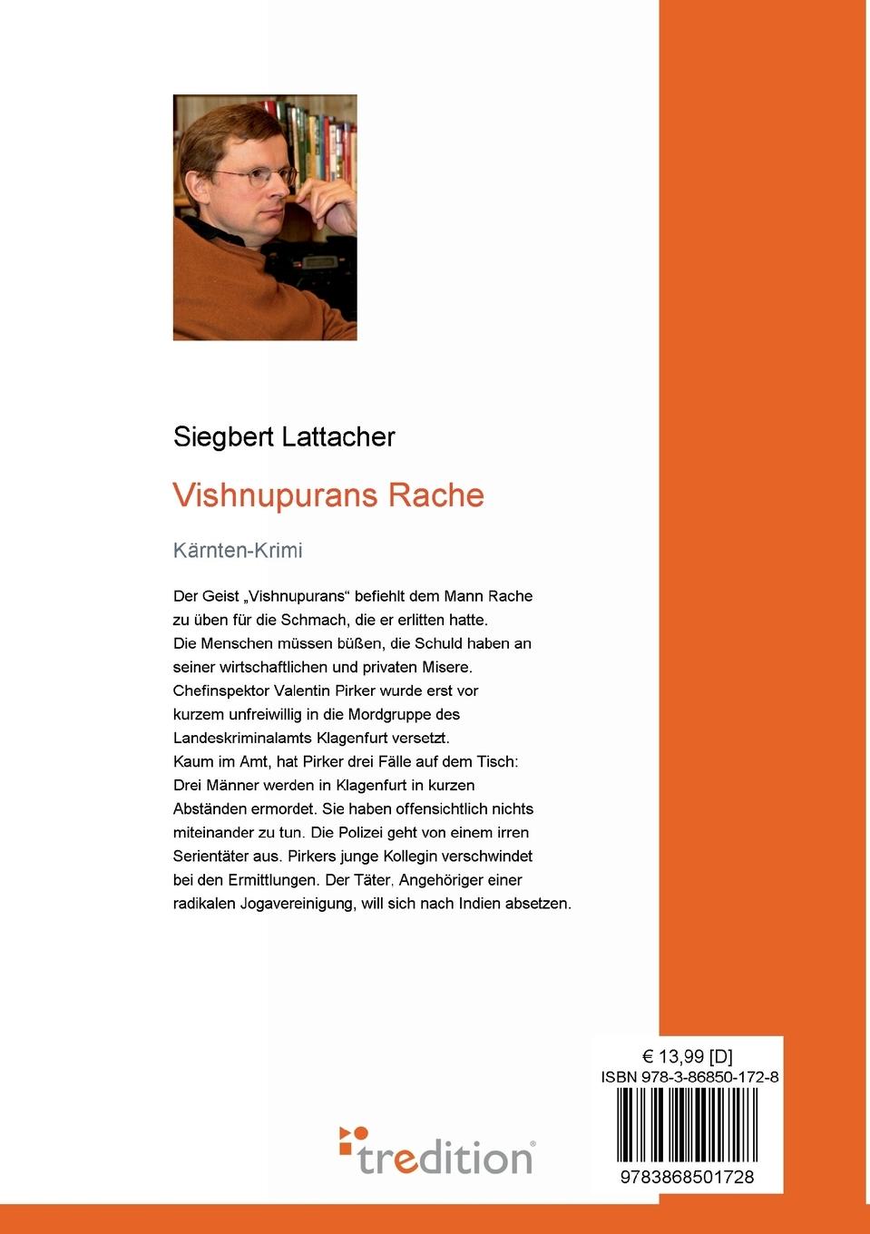 Rückseitencover Vishnupurans Rache