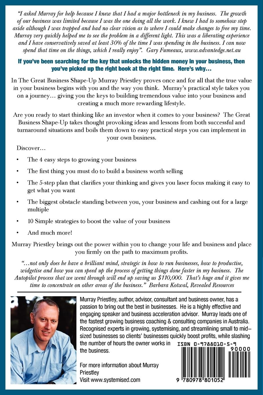 Rückseitencover The Great Business Shape-Up