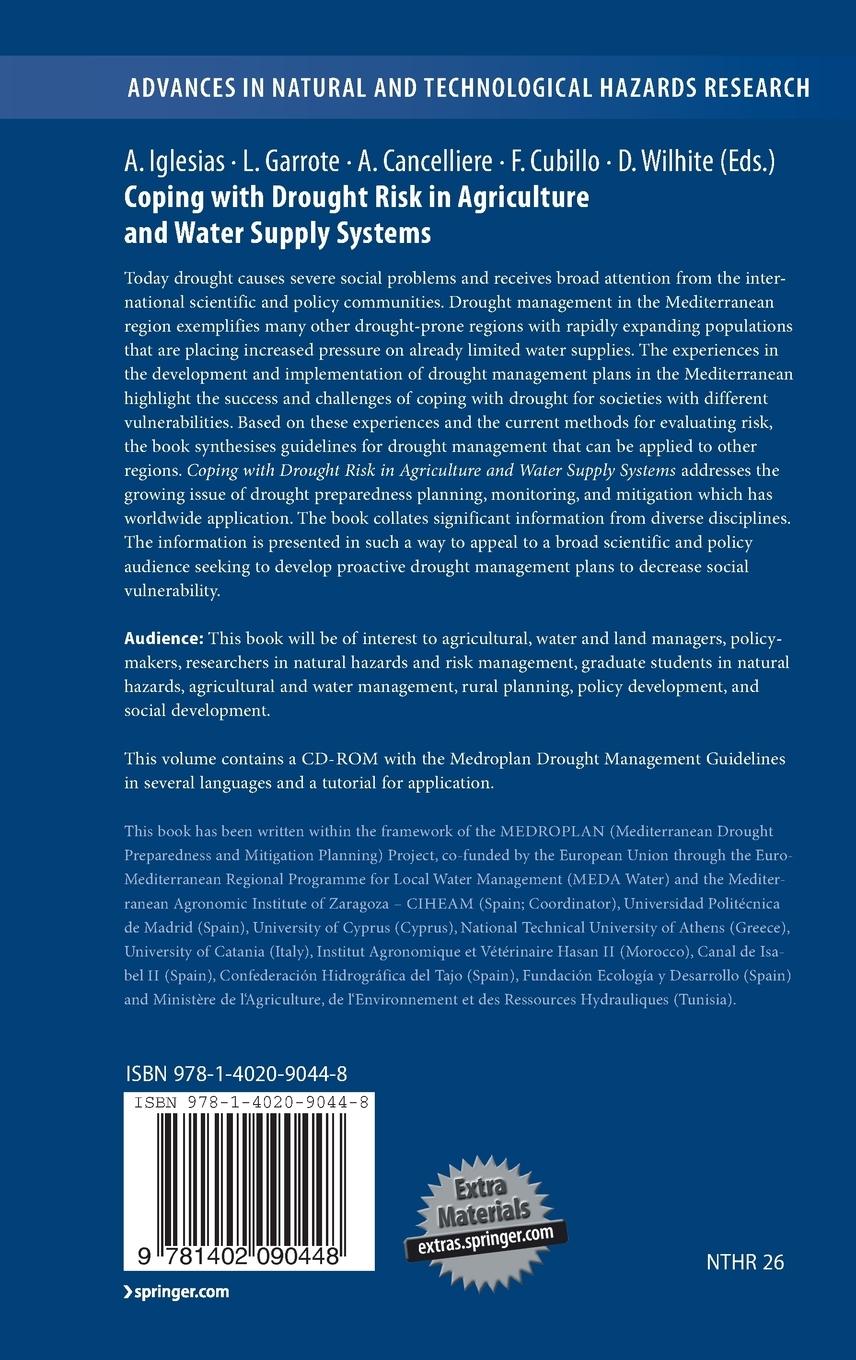 Rückseitencover Coping with Drought Risk in Agriculture and Water Supply Systems