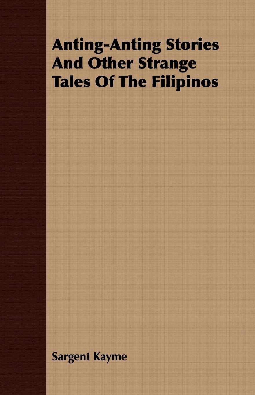 Vorderes Coverbild Anting-Anting Stories and Other Strange Tales of the Filipinos