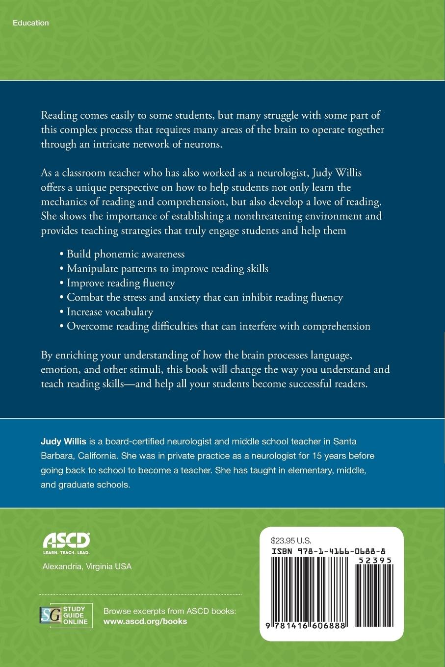 Rückseitencover Teaching the Brain to Read