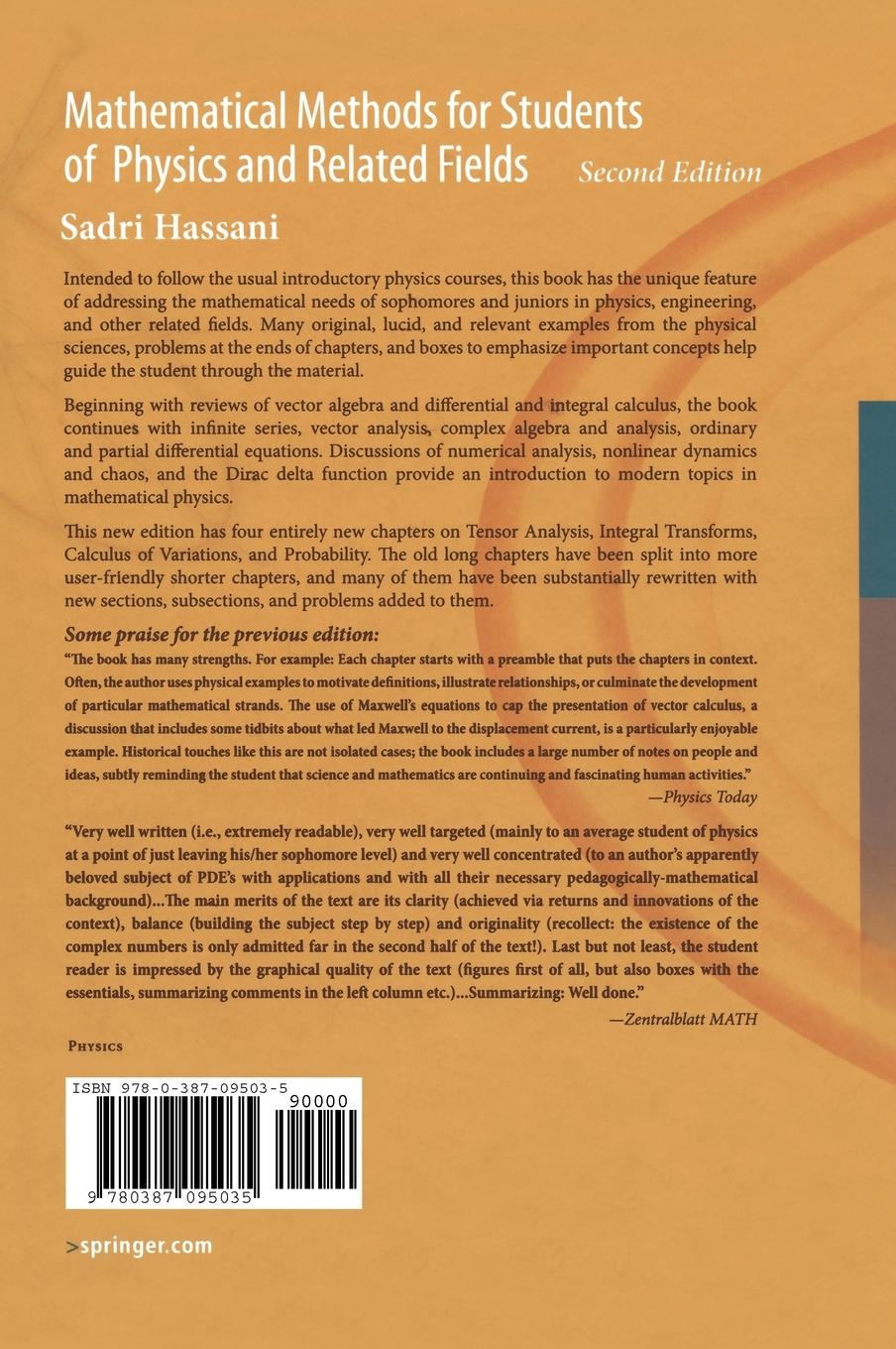 Rückseitencover Mathematical Methods