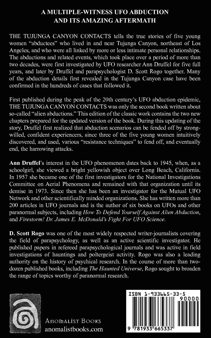 Rückseitencover THE TUJUNGA CANYON CONTACTS