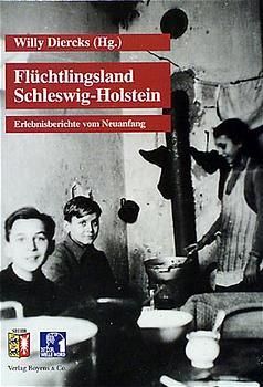 Vorderes Coverbild Flüchtlingsland Schleswig-Holstein