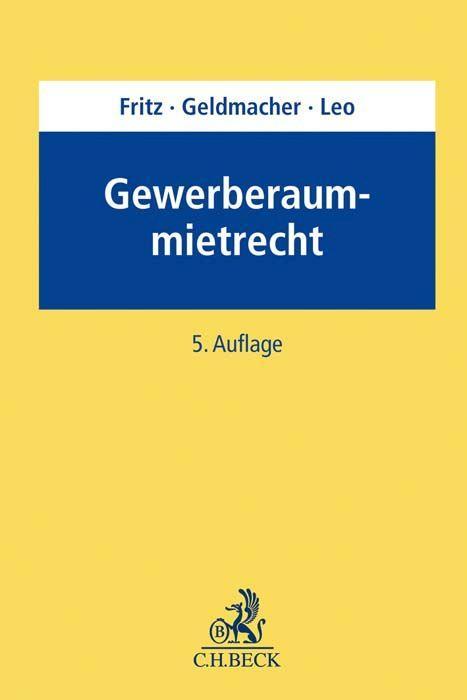 Vorderes Coverbild Gewerberaummietrecht