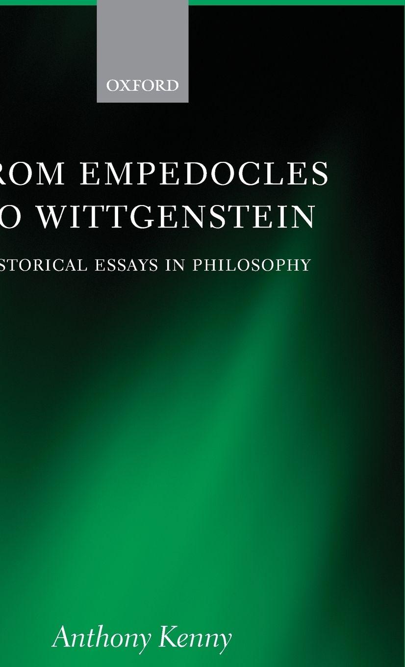 Vorderes Coverbild From Empedocles to Wittgentstein
