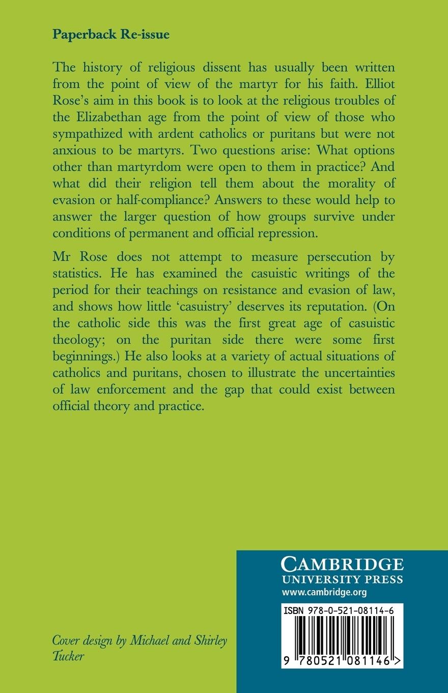 Rückseitencover Cases of Conscience