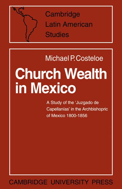 Vorderes Coverbild Church Wealth in Mexico