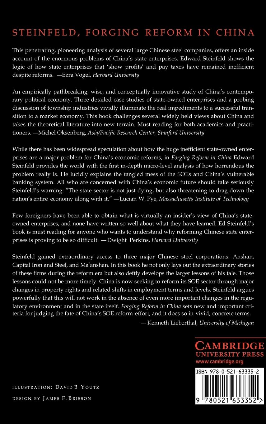 Rückseitencover Forging Reform in China