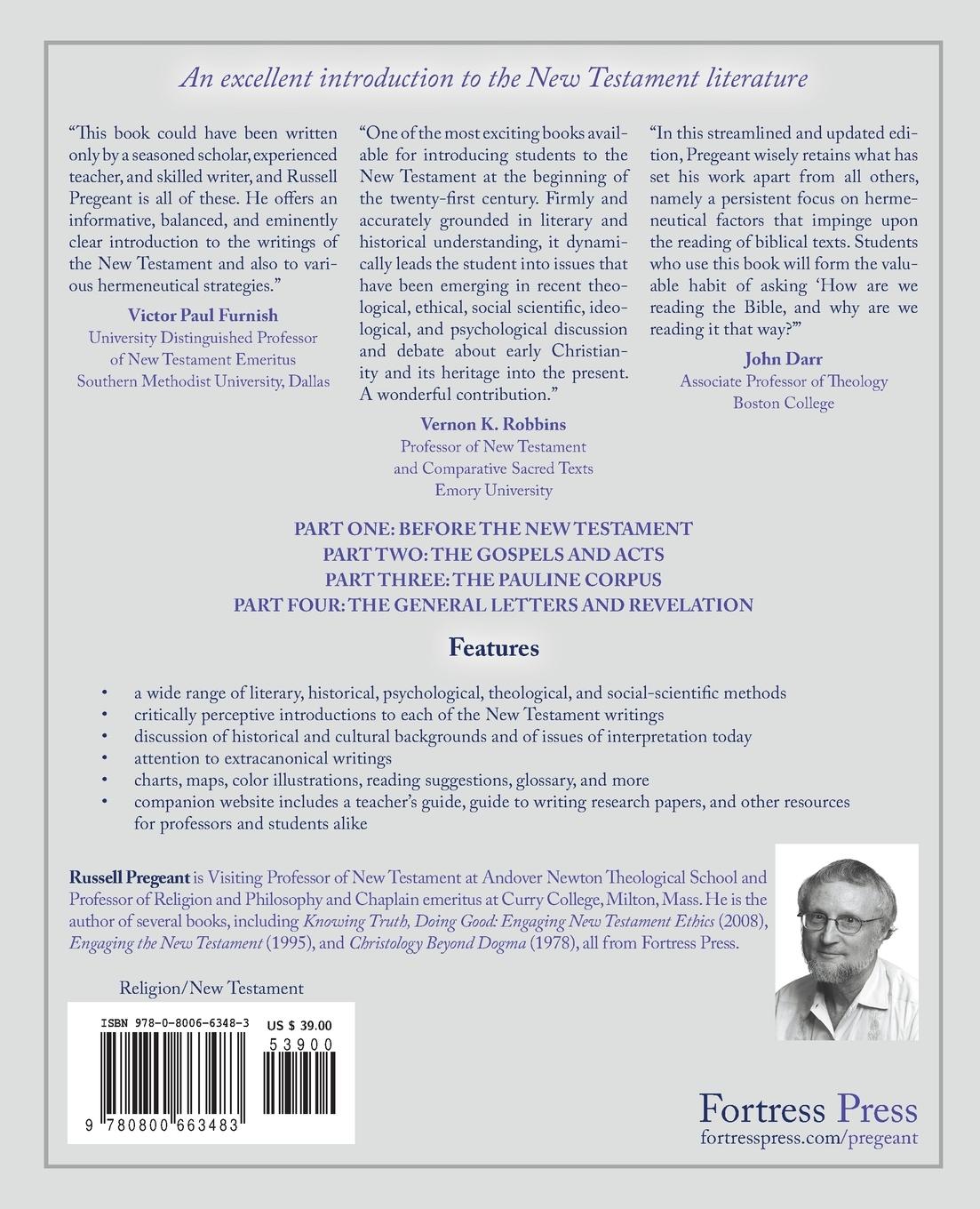 Rückseitencover Encounter with the New Testament