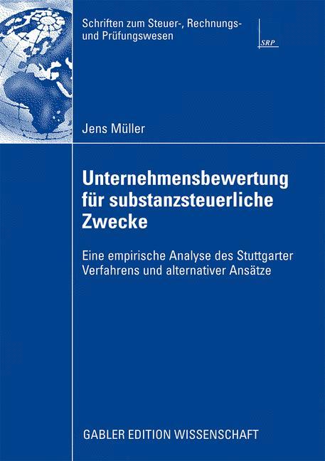 Vorderes Coverbild Unternehmensbewertung für substanzsteuerliche Zwecke