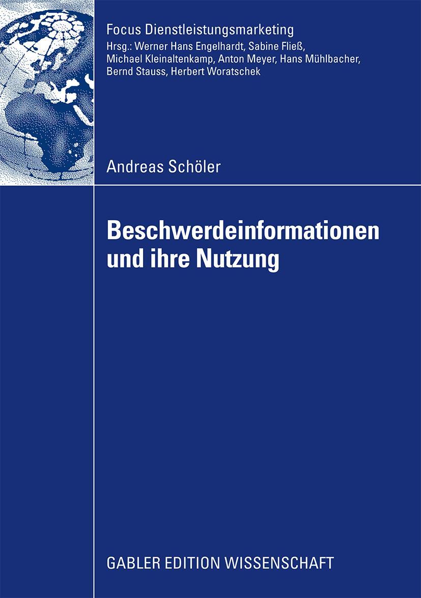 Vorderes Coverbild Beschwerdeinformationen und Ihre Nutzung