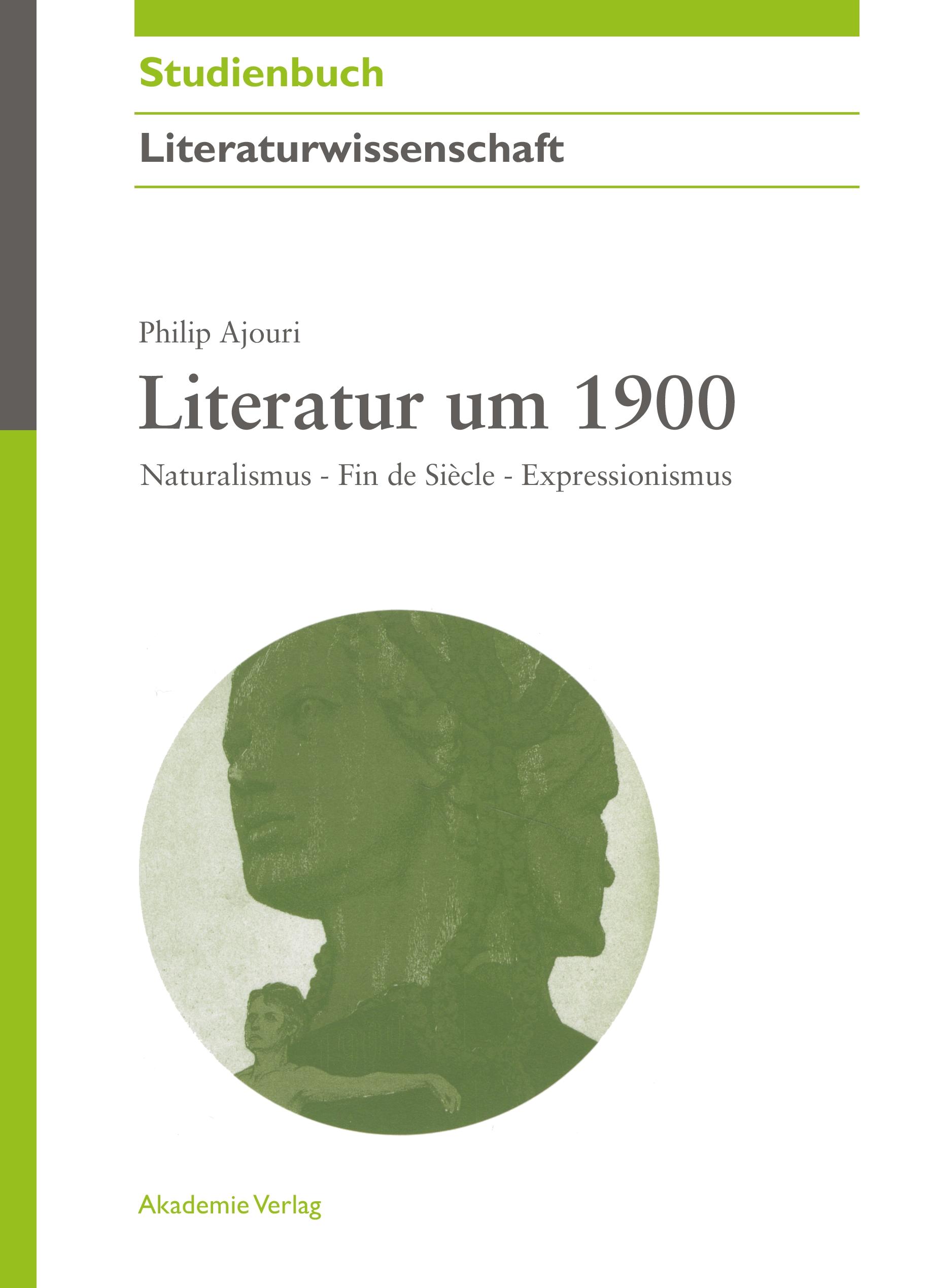 Vorderes Coverbild Literatur um 1900