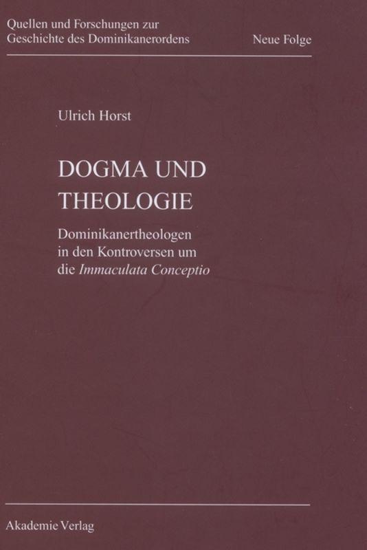 Vorderes Coverbild Dogma und Theologie
