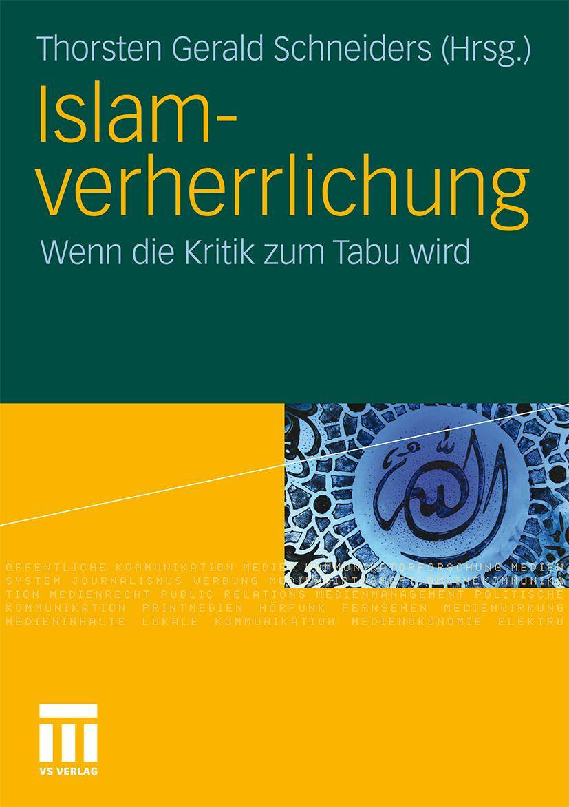 Vorderes Coverbild Islamverherrlichung