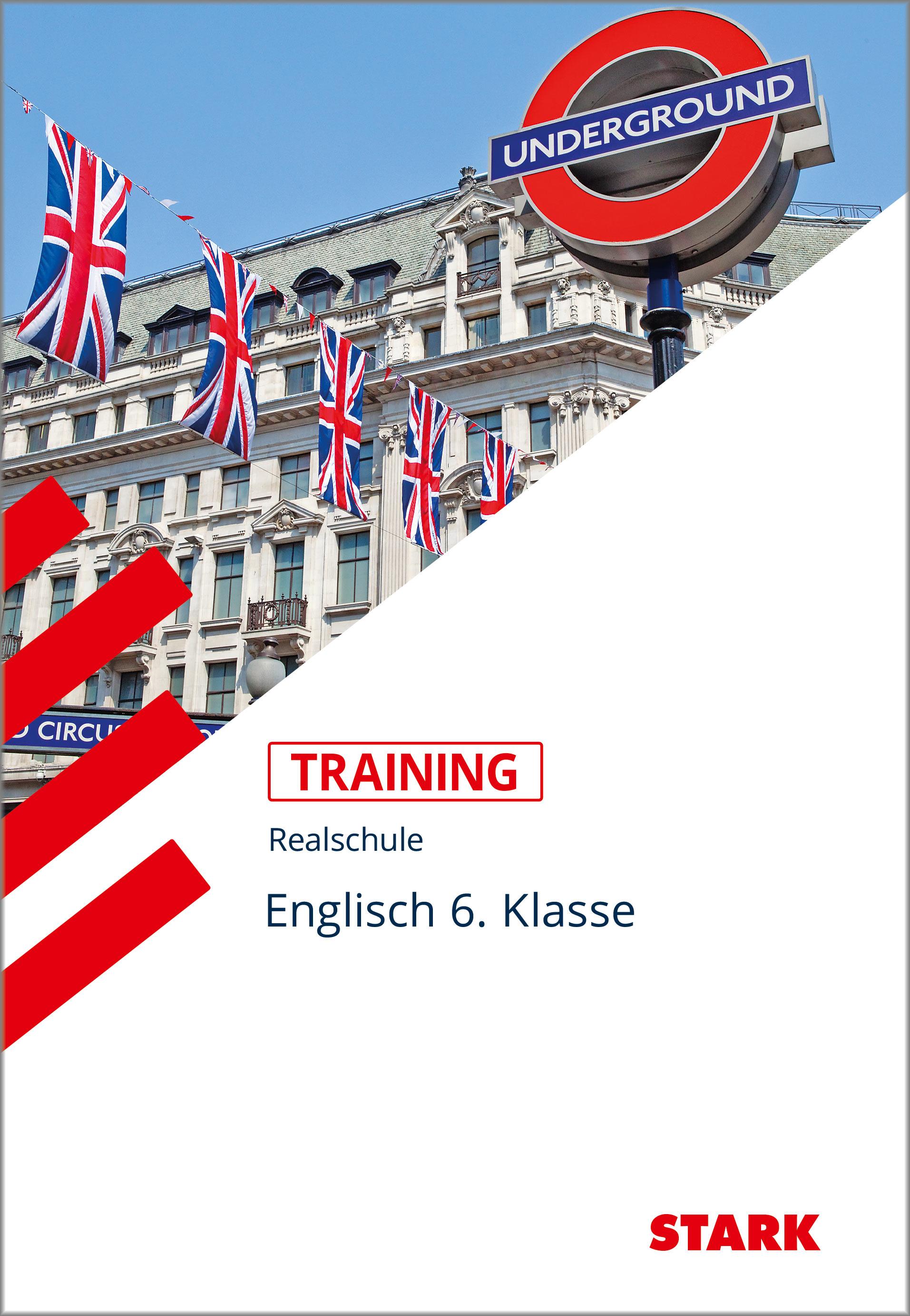 Vorderes Coverbild Training Realschule - Englisch 6. Klasse