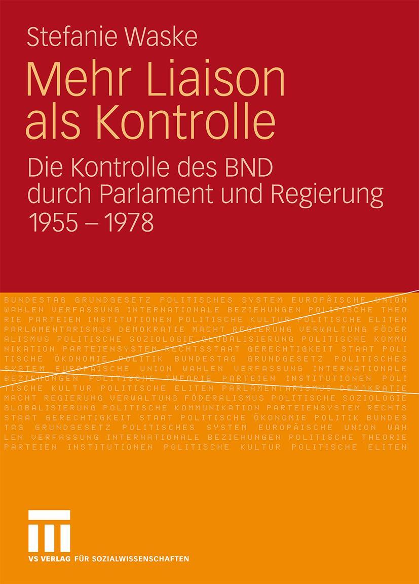 Vorderes Coverbild Mehr Liaison als Kontrolle