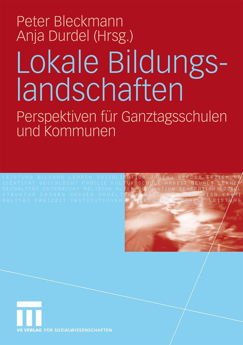 Vorderes Coverbild Lokale Bildungslandschaften