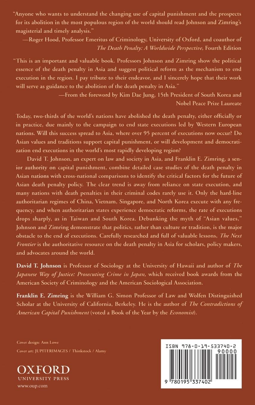 Rückseitencover The Next Frontier