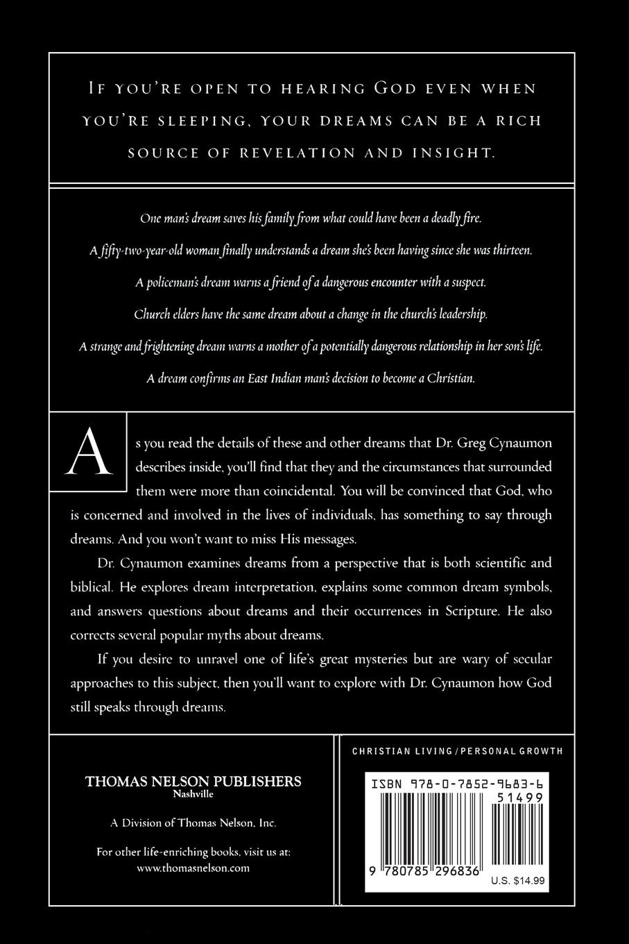 Rückseitencover The God Still Speaks Through Your Dreams