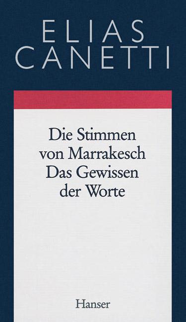 Vorderes Coverbild Gesammelte Werke 06. Die Stimmen von Marrakesch / Das Gewissen der Worte