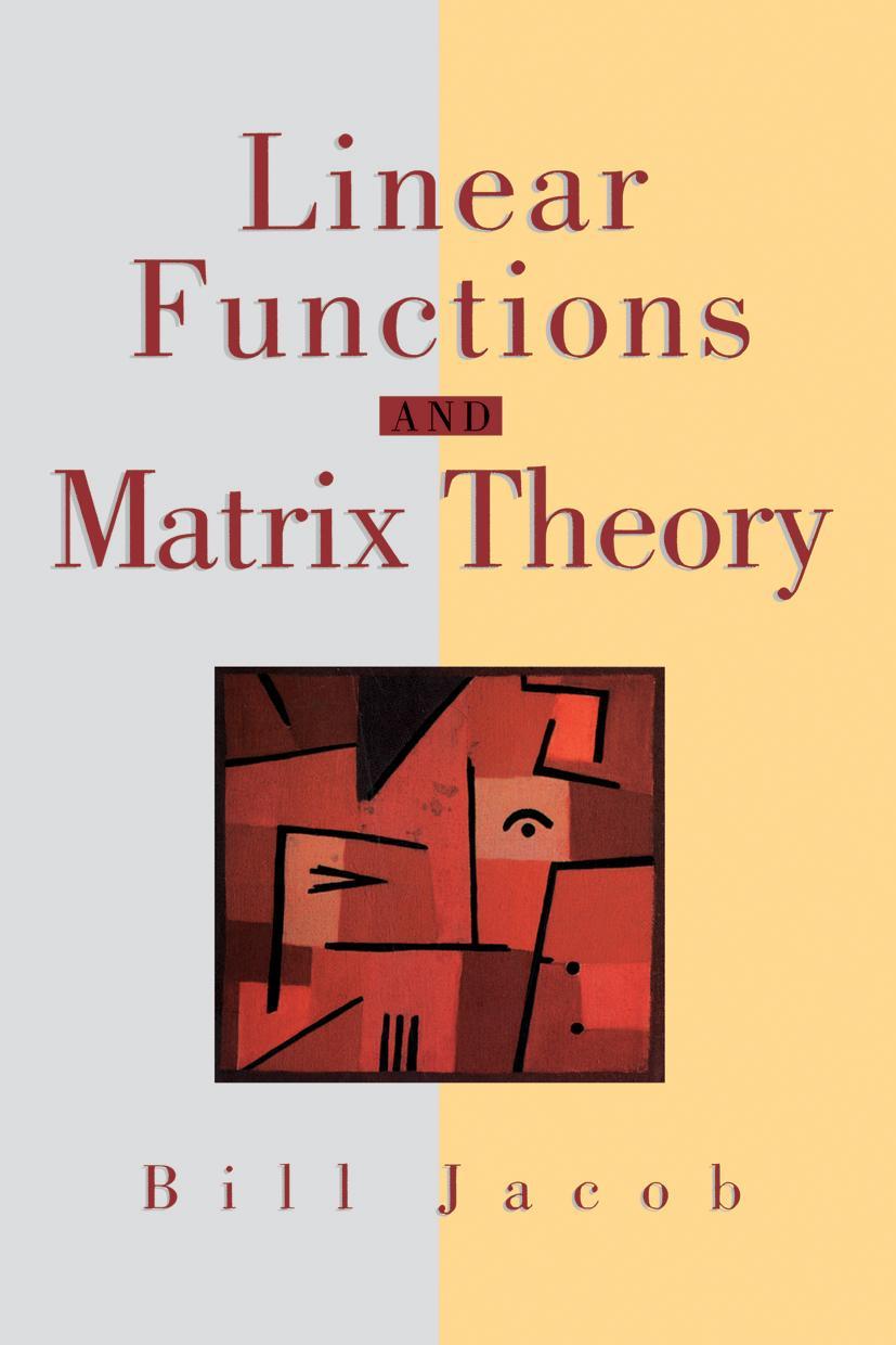 Vorderes Coverbild Linear Functions and Matrix Theory