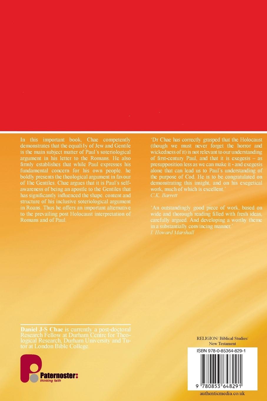 Rückseitencover Paul as Apostle to the Gentiles