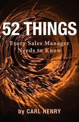 Vorderes Coverbild 52 Things Every Sales Manager Needs To Know