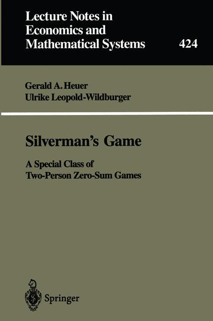Vorderes Coverbild Silverman's Game