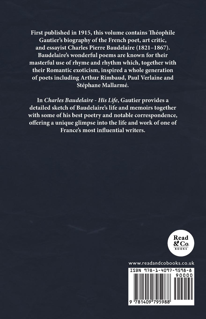 Rückseitencover Charles Baudelaire - His Life