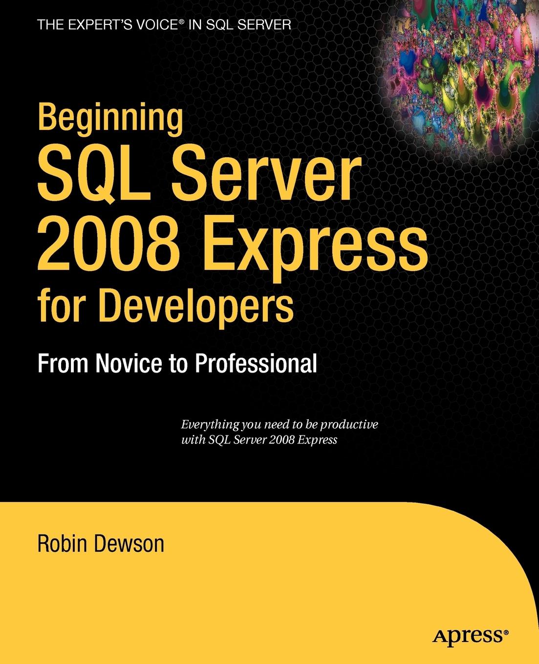Vorderes Coverbild Beginning SQL Server 2008 Express for Developers