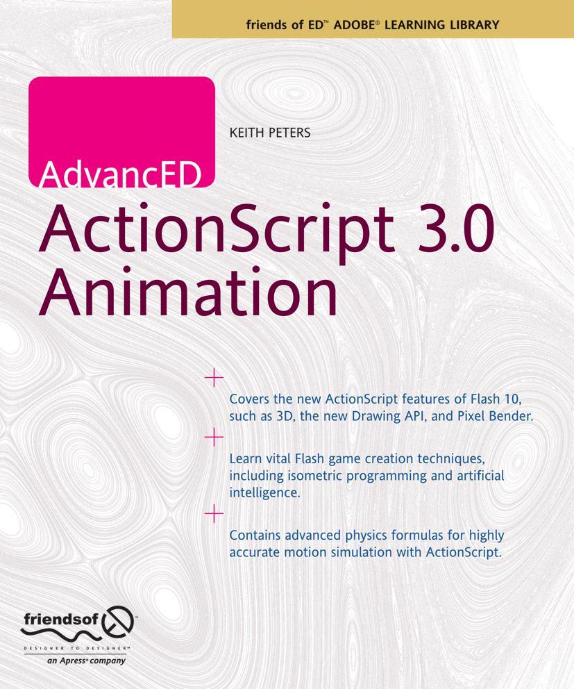 Vorderes Coverbild AdvancED ActionScript 3.0 Animation