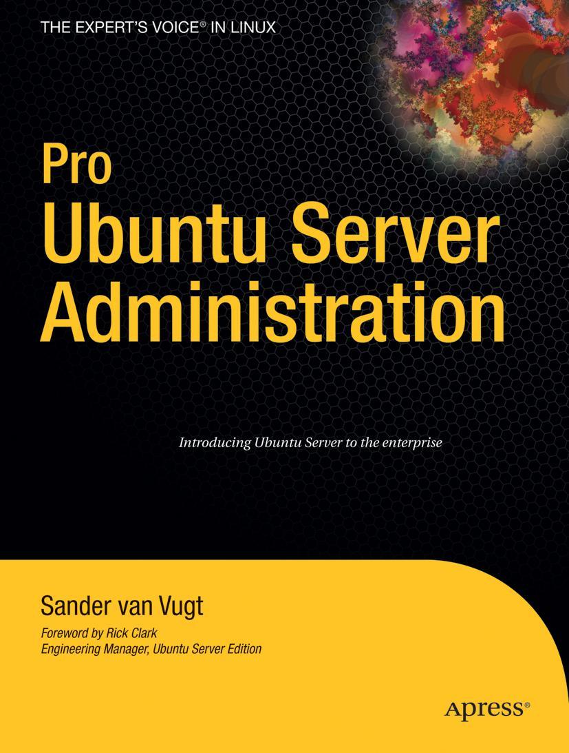 Vorderes Coverbild Pro Ubuntu Server Administration
