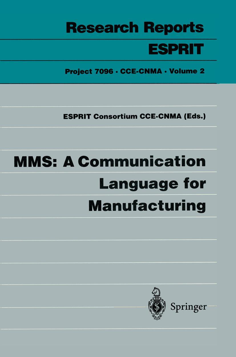 Vorderes Coverbild MMS: A Communication Language for Manufacturing