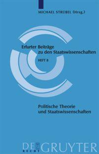 Vorderes Coverbild Politische Theorie und Staatswissenschaften