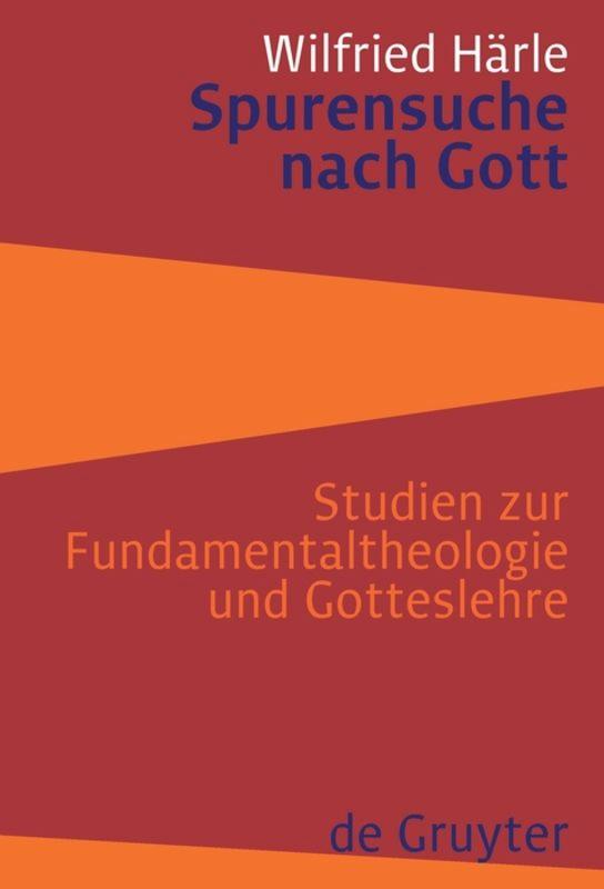 Vorderes Coverbild Spurensuche nach Gott