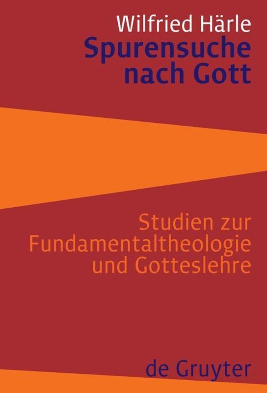 Vorderes Coverbild Spurensuche nach Gott