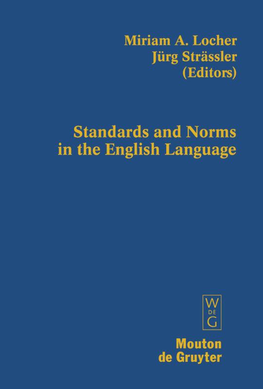 Vorderes Coverbild Standards and Norms in the English Language