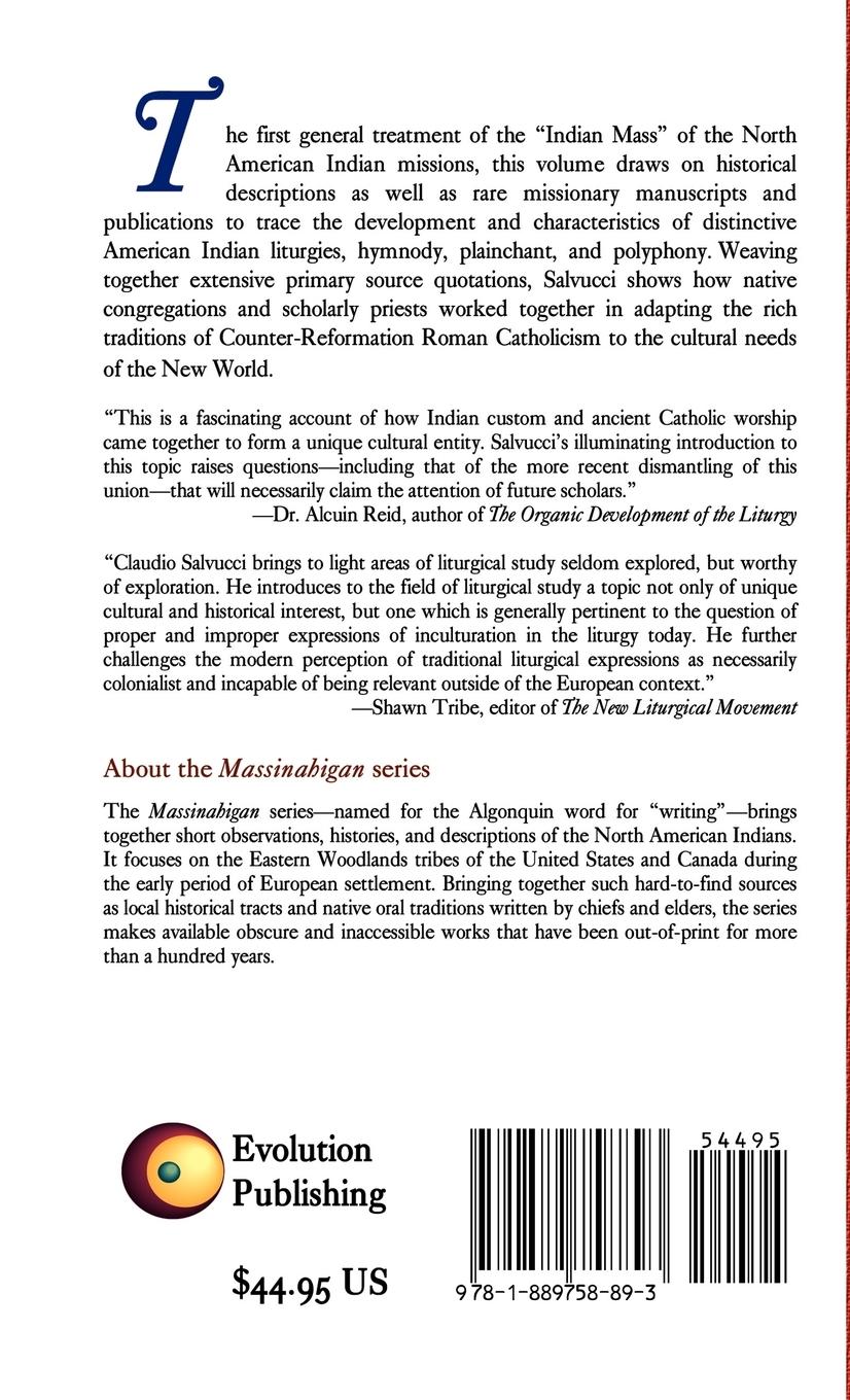 Rückseitencover The Roman Rite in the Algonquian and Iroquoian Missions