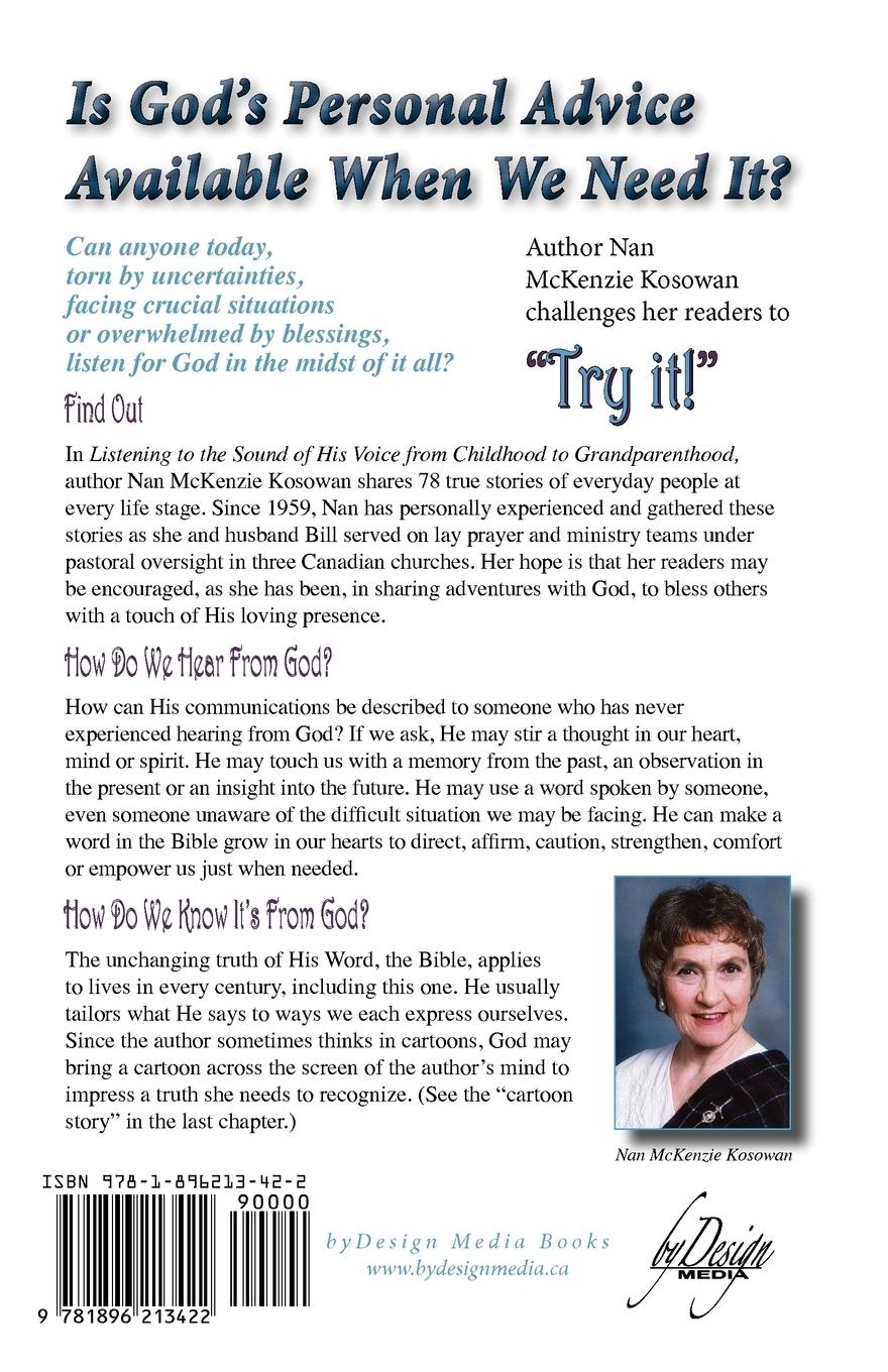 Rückseitencover Listening to the Sound of His Voice-From Childhood to Grandparenthood