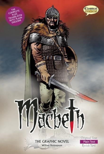 Vorderes Coverbild Macbeth the Graphic Novel: Plain Text