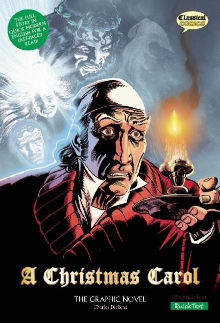 Vorderes Coverbild A Christmas Carol the Graphic Novel: Quick Text