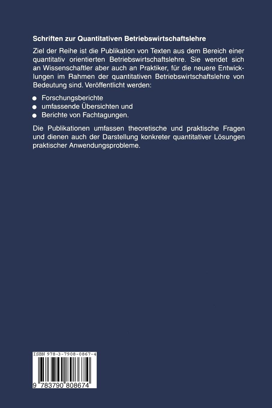 Rückseitencover Die Flexibilität von Betriebsvereinbarungen zur Arbeitszeit