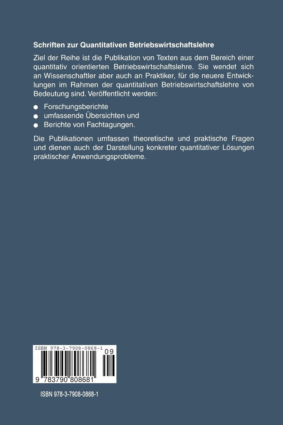 Rückseitencover Hierarchisch integrierte Produktionsplanung und -steuerung