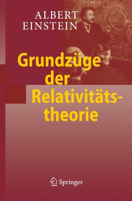 Vorderes Coverbild Grundzüge der Relativitätstheorie