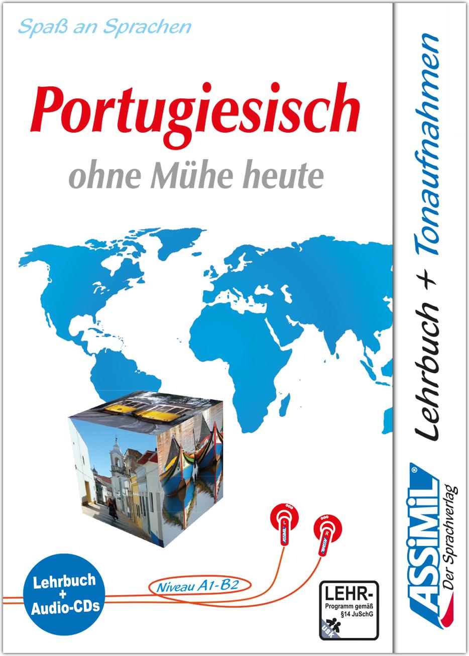 Vorderes Coverbild ASSiMiL Portugiesisch ohne Mühe heute - Audio-Sprachkurs - Niveau A1-B2