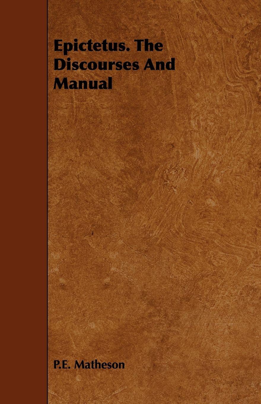 Vorderes Coverbild Epictetus. The Discourses And Manual
