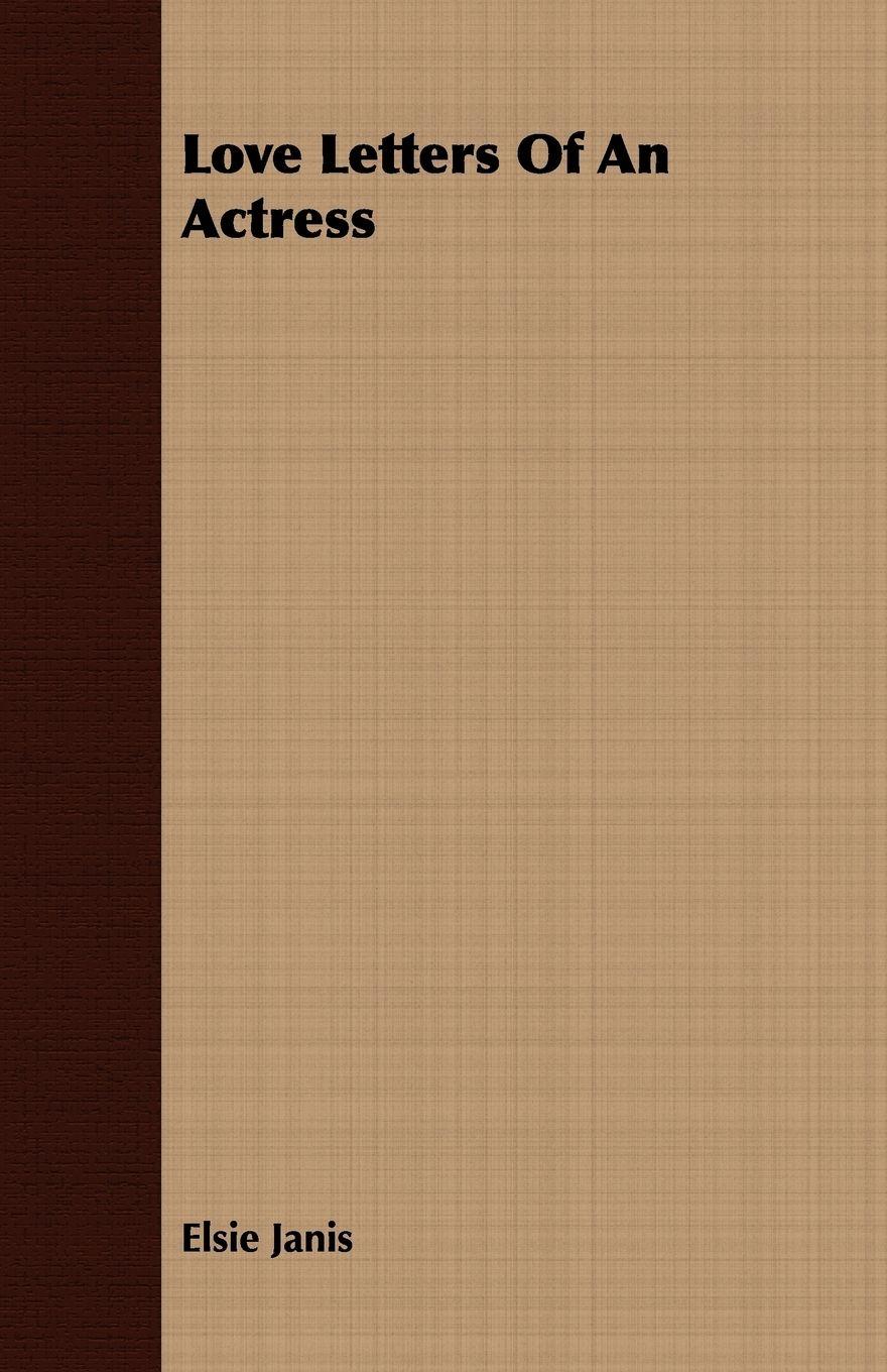 Vorderes Coverbild Love Letters of an Actress